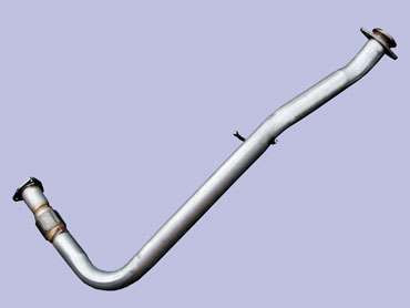 Terrafirma TF559 Exhaust Replacement Pipe – Land Rover Discovery 2 TD5 Silencer Delete / Replacement