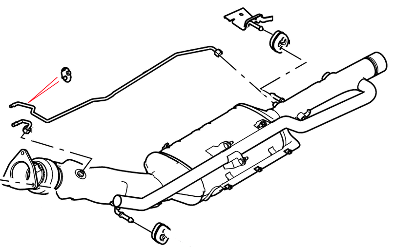 LR134916 - Diesel Particle Filter - Range Rover Evoque & Discovery Sport - AJ200 Ingenium Engine - Genuine Land Rover Image 2