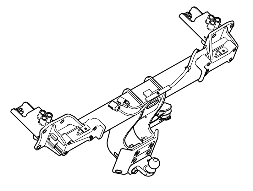 VPLET0275 - Multi-Height Tow Bar Bracket - Defender 2020 - Genuine Land Rover Image 1