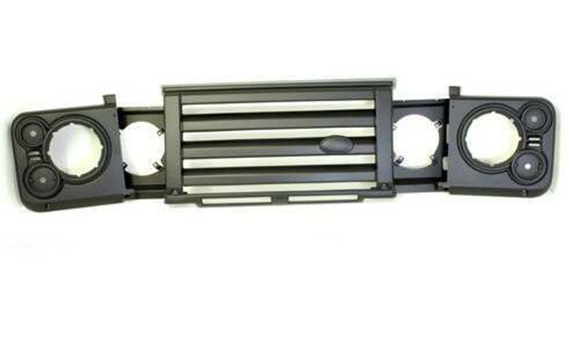 TF278 - Satin Black Front Grill Fits Tvx - By Terrafirma - Land Rover Defender  Image 1