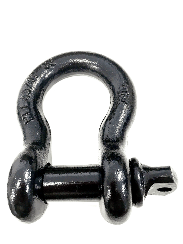 TF3304 -  Terrafirma Bow Shackle - 4.75 Tonne Rated - 22mm Pin - By Terrafirma Image 1