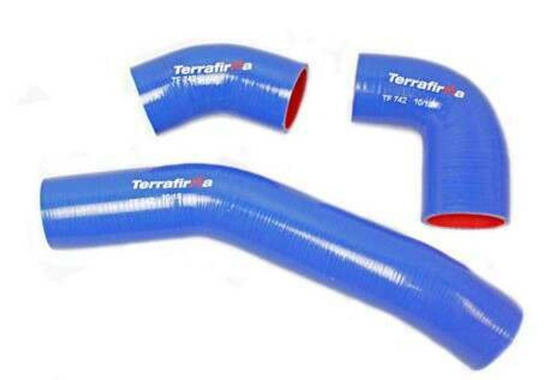 TF742 - Terrafirma Silicone Intercooler Hose Kit For Land Rover Defender 90/110/130 Td4 2.2 Blue Image 1