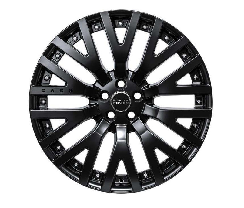 COS953SB02 - Project Kahn RS Light Alloy Wheel in Matt Black - 23" x 9.5 - Fits Range Rover (2002 Onwards), Range Rover Sport and Discovery 3, 4 & 5 Image 1