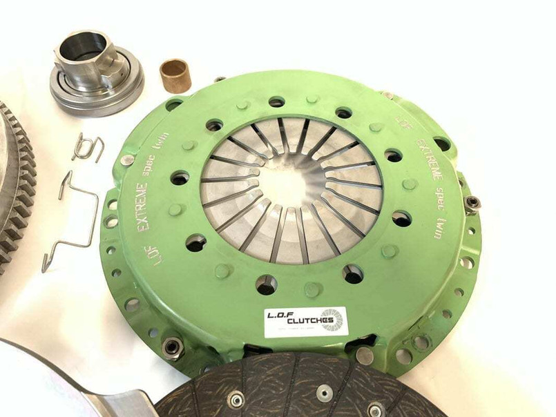 LRC6067 - LOF Clutch Kit for 2.8 TGV Diesel - EXTREME Spec TWIN Organic Kit - Also Fits 200TDI & 300TDI Defender, Discovery 1 and Range Rover Classic Image 3