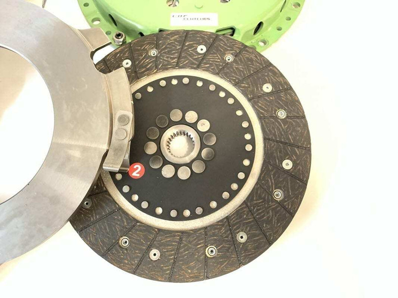LRC6067 - LOF Clutch Kit for 2.8 TGV Diesel - EXTREME Spec TWIN Organic Kit - Also Fits 200TDI & 300TDI Defender, Discovery 1 and Range Rover Classic Image 5