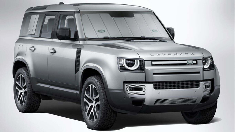 VPLES0571 - Defender 2020 Windscreen Sun Shield - Genuine Land Rover  Image 1