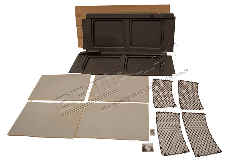 DA2765 - Rear Interior Panel Trim Panels with Nets for Land Rover Defender 90 Defender - Comes as a Pair Image 1
