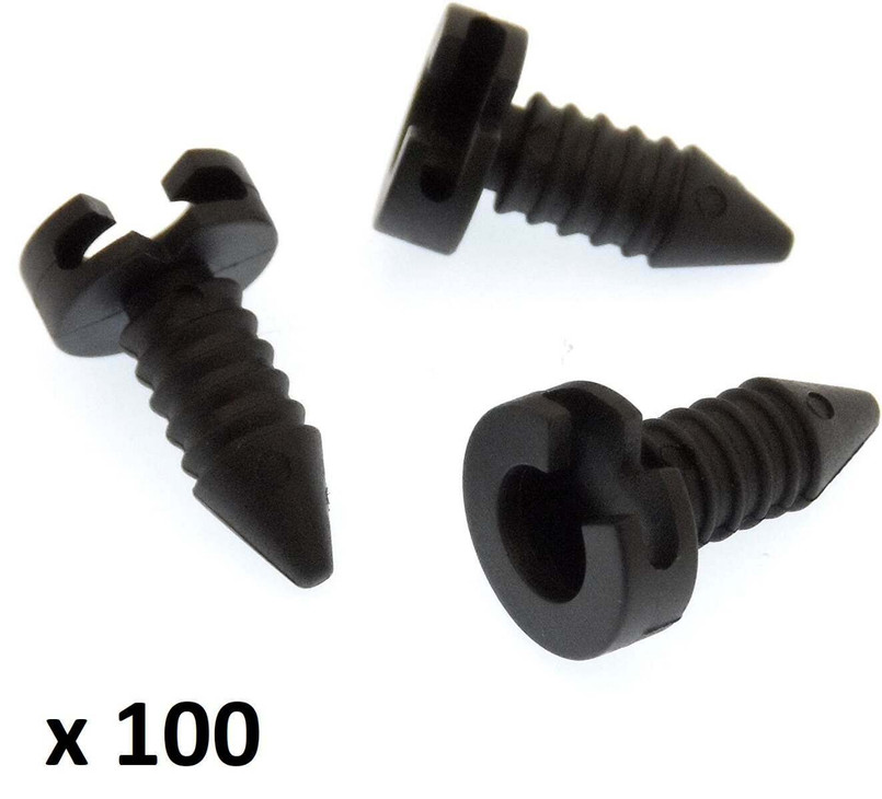 MXC1800X - Defender Door Card Plastic Rivit Fir-Tree Fastener - Comes as a Pack of 100 Clips (Fits up to 6A719522 Chassis No.) Image 1