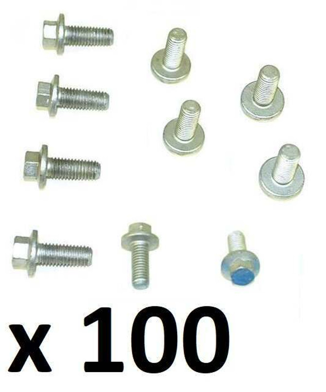 FS108207L - Quantity x 100 - Flanged Screw - M8 x 20mm Image 1