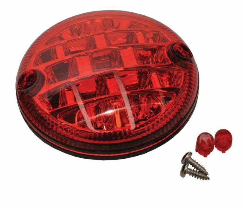 LR048201LED - Rear LED Fog Lamp in Red for Land Rover Defender - 95mm Image 1