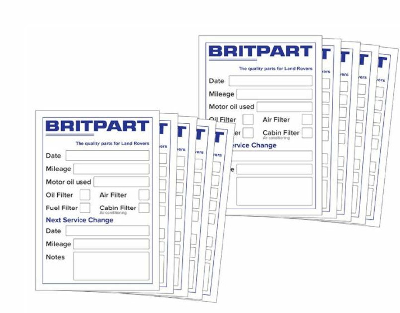 SERVICE STICKER - Service Sticker - Manufacture by Britpart - Helpful Stickers to Remind Customers when they are Due Another Service (Priced Individually) Image 1