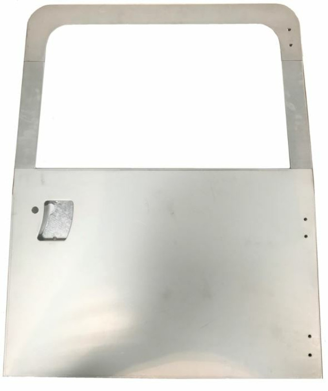 ALR6852-SGU - Premium Tailgate Door in Galvanised for Land Rover Defender - Fits 1984-2002  Image 1