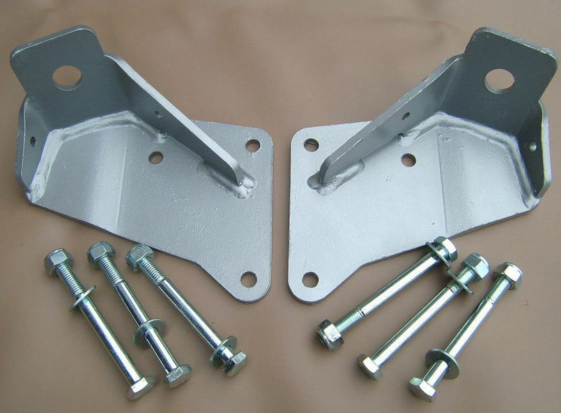 GL1058 - Gwyn Lewis Rear Challenge Shock Mount - Single Position - Comes as a Pair including Re-Locators - For Defender, Discovery 1 and Range Rover Classic Image 1