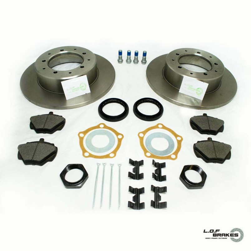 LRC2359 - LOF ROADspec Discovery 1 Rear Brake Kit - For Road Going Land Rovers Image 1