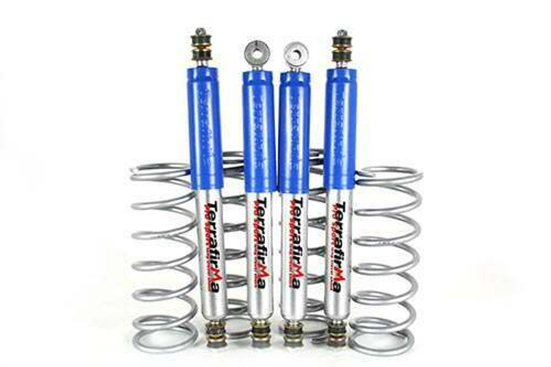TF213 - Terrafirma Pro Sport Light Load Suspension 2" Lift Kit With Standard Travel Shocks - For Defender 90, Discovery 1 and Range Rover Classic Image 1