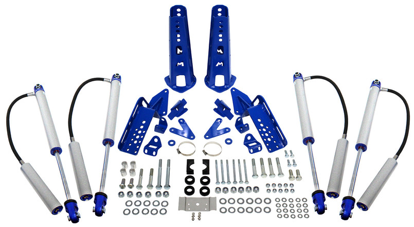 TF238 - Terrafirma Mega Sport Plus 11" Travel Shocks and Mounting Kit - For Defender, Discovery 1 and Range Rover Classic Image 1
