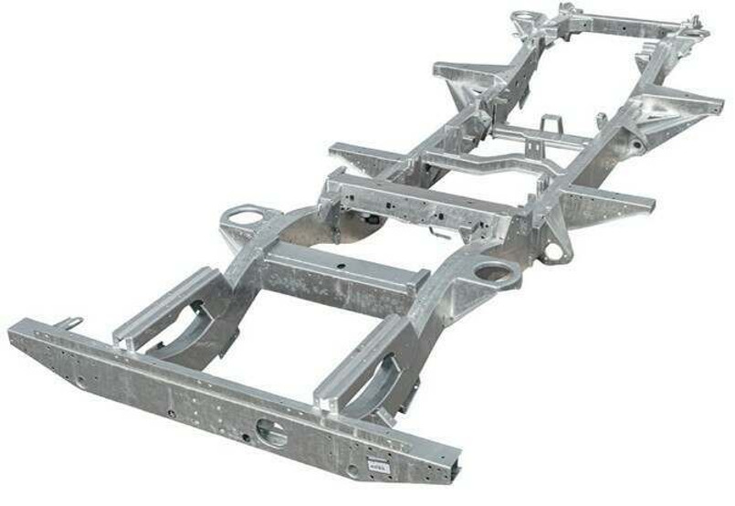 DA8907-M - Fully Galvanised Chassis for Land Rover Defender 110 - For Puma Vehicles from 2007 - Marsland Chassis Image 2