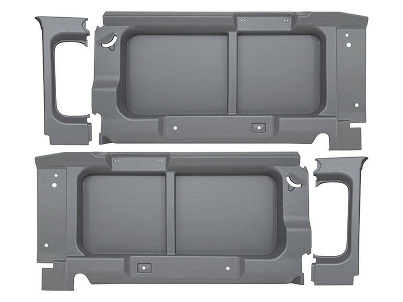 DA2934 - Internal Window Surround Kit for Land Rover Defender 90 - In Light Grey - Without Cut Out for Windows Image 2