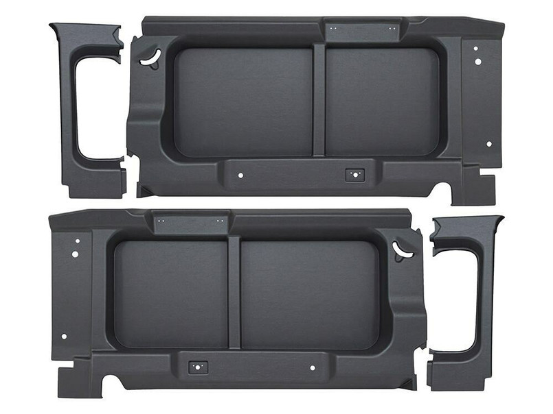 DA2935 - Internal Window Surround Kit for Land Rover Defender 90 - in Dark Grey - Without Cut Out for Windows Image 2