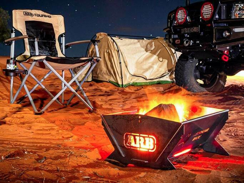 10500200 - Fire Pit by ARB - Perfect for Camp Site Use - With Grille Image 2