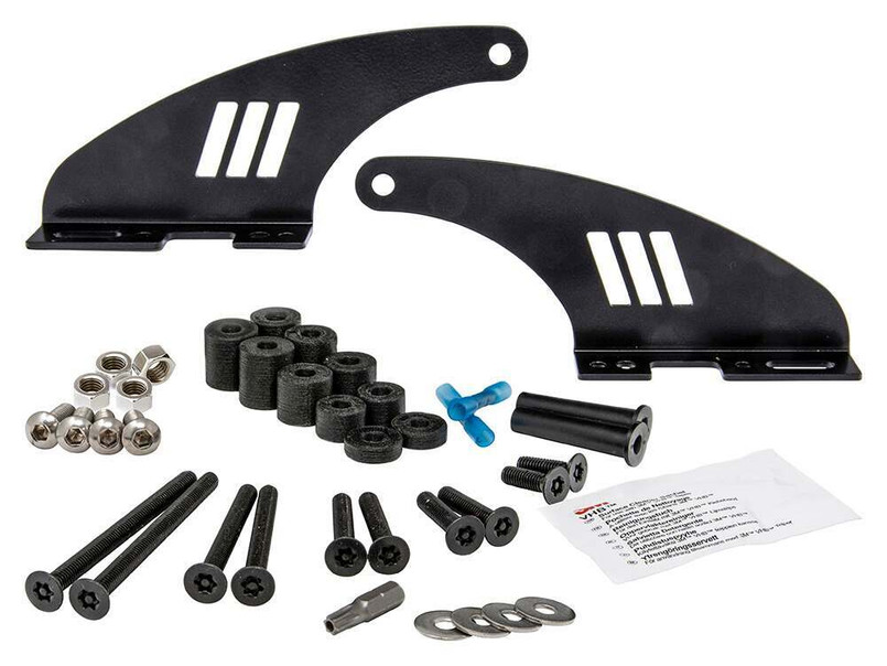 DA3236 - LED Light Bar Roof Mounting Kit - Land Rover Defender up to 2016 - By Lazer - Optimised for DA2843 LED Bar Image 1
