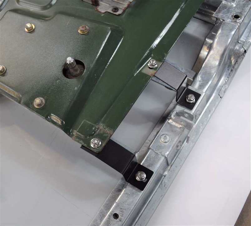 JWP520 - Inner Winding Panel Bracket Conversion for Galvanised Front Doors - One Kit Per Door Image 3