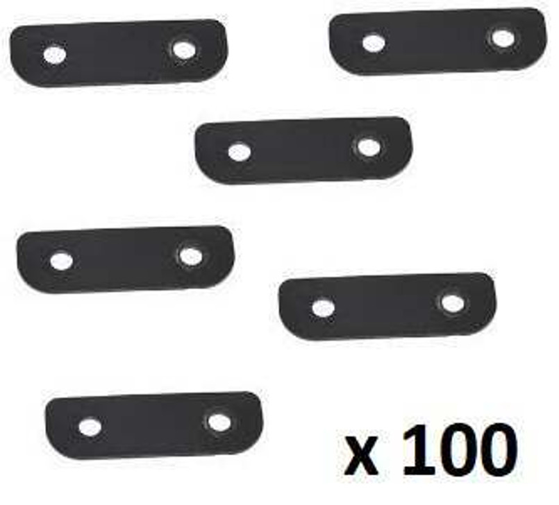 BDC710040 - BULK BUY - 100 x Defender Door Hinge Washer / Plastic Shim - Fits to Defender Front and Rear Side Doors from 1998 Onward - Fits Hinge to Pillar - QUANTITY x 100 Image 1