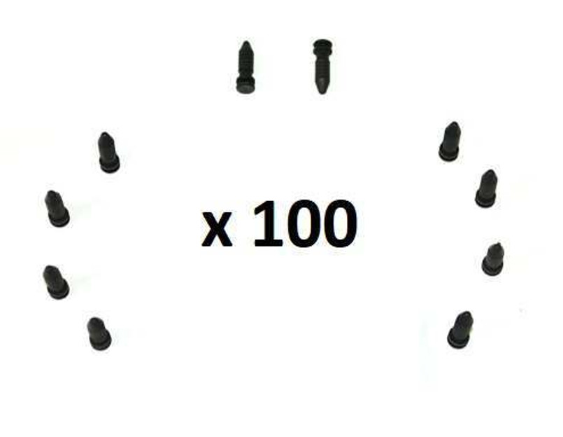 MWC1474 - BULK BUY - 100 x Defender Door Card Fasteners - For Aftermarket Replacement Door Cards - Quantity x 100 Image 1
