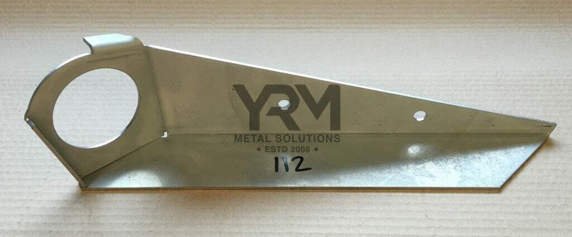 YRM112 - Front Bulkhead Outrigger Tie Brace for Land Rover Defender - Manufactured by YRM Metal - Right Hand Side Image 1