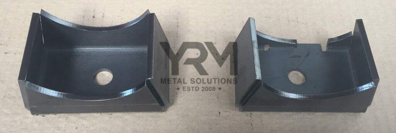 YRM120 - Axle Conversion Coil to Leaf Sprung - Front Axle Per Pair - For Land Rover Series 2, 2A & 3 - Manufactured by YRM Metal - Comes as a Pair Image 1