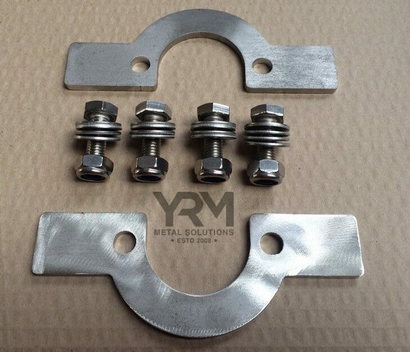 YRM220 - 316 Stainless Steel Front Spring Retainer - For Land Rover Defender, Discovery 1 & Range Rover Classic - Manufactured by YRM Metal - As a Pair Image 1