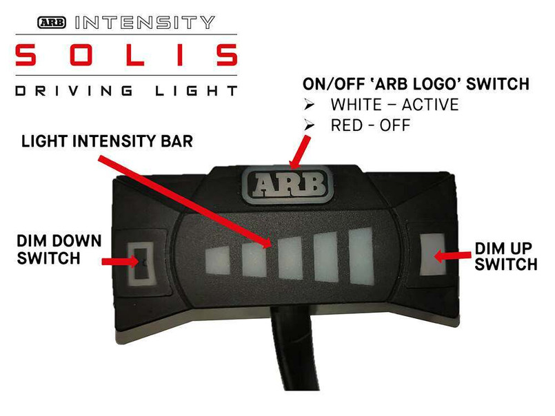SJB21EUX2 - Intensity 21 Solis Driving Lights by ARB - Comes as a Pair Image 7