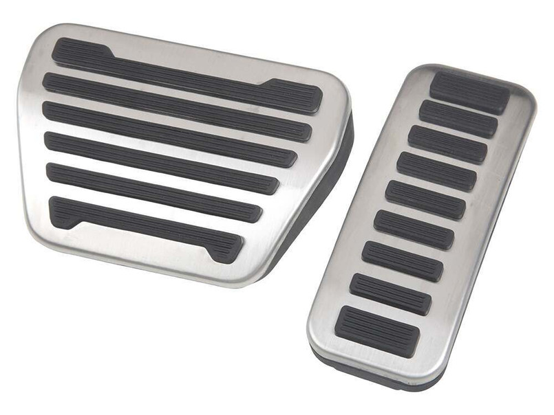 DA2975 - Aluminium Pedal Cover Set for Land Rover Defender 2020 Onwards Image 1