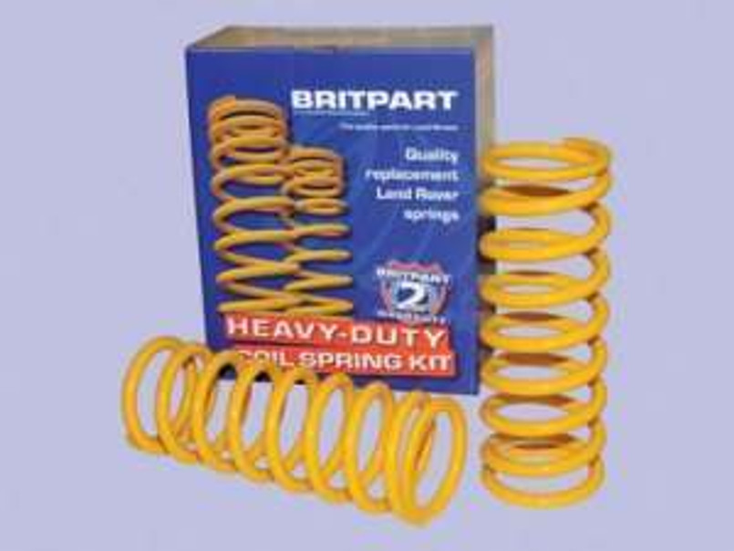 DA4203 - Britpart Performance Rear Springs - Light Load - 2" (40mm) Lift - Defender, Discovery 1 and Range Rover Classic Image 1