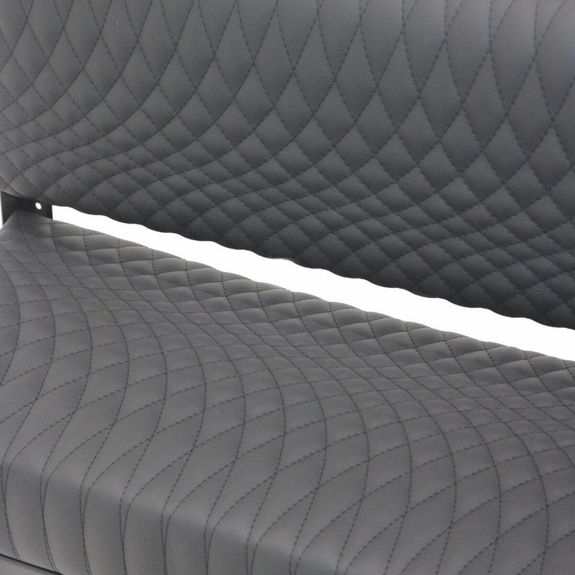 EXT002-VLT - 2 Man Bench Seat (Inc. Brackets & Fixings) Black Vinyl Vault - Defender - Exmoor Trim Image 8
