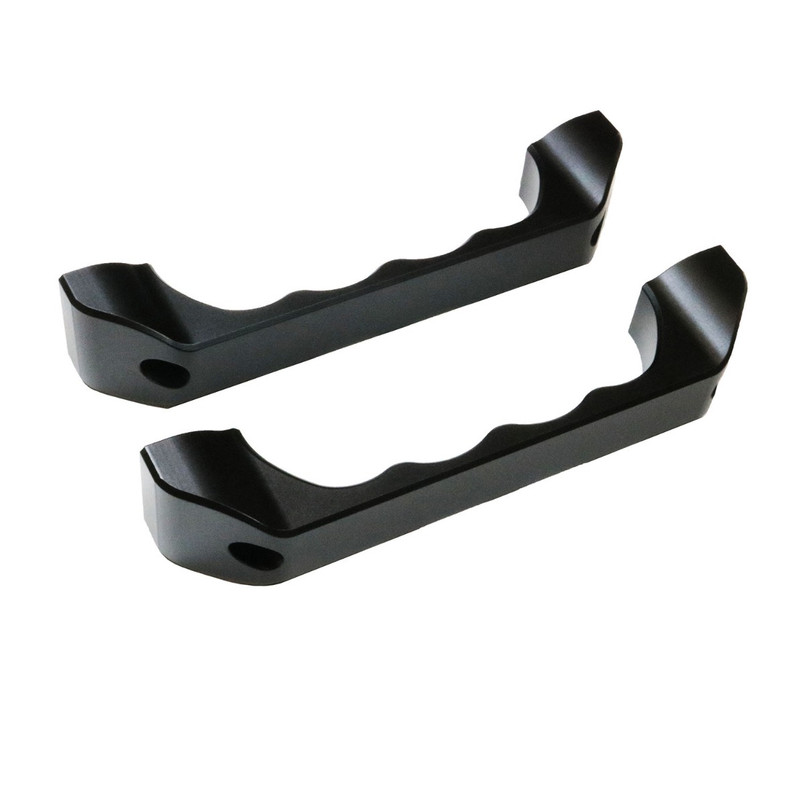 EXT014-127 - Aluminium Interior Grab Handle for Land Rover Defender Door - Comes as a Pair in Black - By Exmoor Trim IN STOCK Image 7