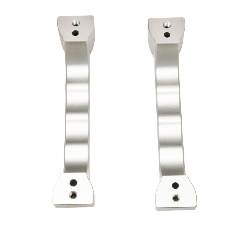 EXT014-128 - CNC Billet Aluminium Defender Interior Door Handles - Silver - Pair - by Exmoor Trim Image 16