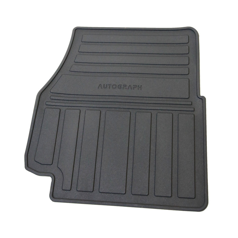 EXT017-34 - Front Mats - Rubber - Defender Puma 2007 onwards - by Exmoor Trim Image 5