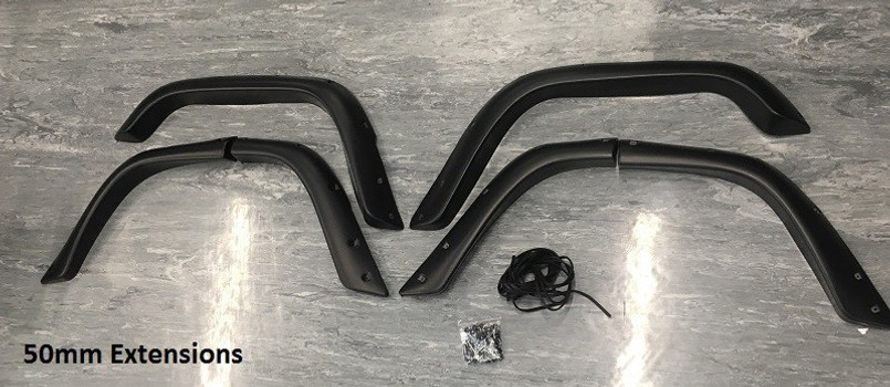 LR645 - Terrafirma Discovery 1 Wheel Arch Extensions - 5 Door Discovery or Range Rover Classic (50mm Extended Arches) Image 1