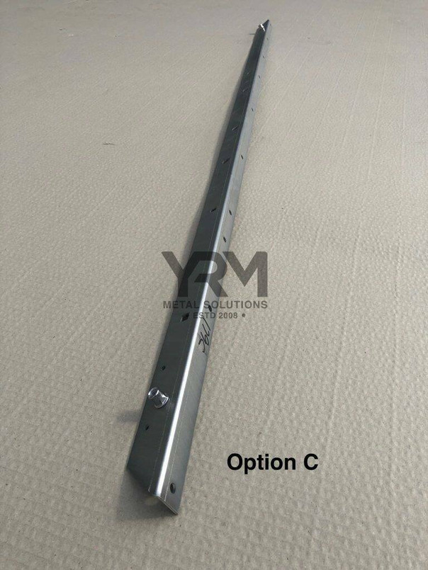 YRM179C - Seat Box Back Angle for Land Rover Defender LT77 - With Rivnuts for Seat Image 1