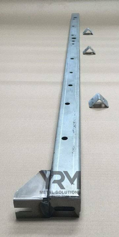 YRM070A - Sill Rail for Left Hand Side for Land Rover Defender 130 and Land Rover Series 127 - By YRM Metal Image 1
