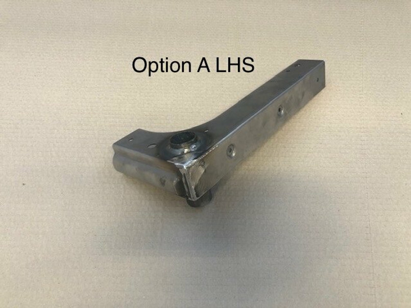 YRM339A - Top Corner Capping for Rear of Land Rover Series - Comes as a Left Hand Side - By YRM Metal Image 1