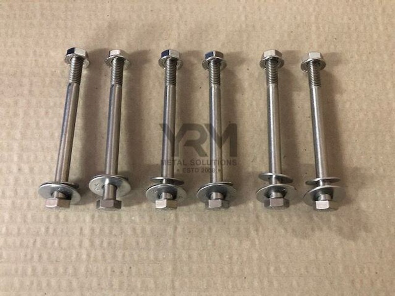 YRM1110 - Stainless Steel LT77 Gearbox Mounting Fitting Kit for Land Rover Defender, Discovery 1 & Range Rover Classic - By YRM Metal Image 1