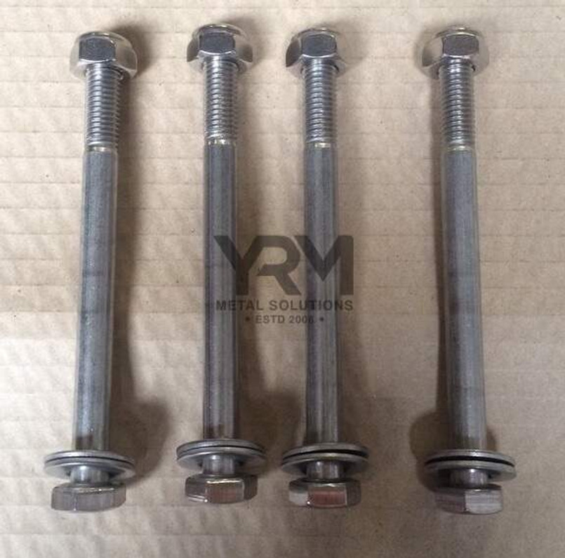 YRM1033 - Stainless Steel Towing Eye Fitting Kit for Land Rover Defender, Discovery 1 and Range Rover Classic - By YRM Metal Image 1