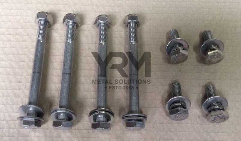 YRM1035 - Stainless Steel Fixing Kit From Chassis to Gearbox Crossmember for Land Rover Defender LT77 - By YRM Metal Image 1