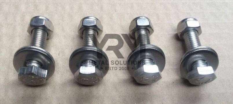 YRM1040 - Stainless Steel Fixing Kit for Tubular Outrigger to Rear Tub - For Land Rover Defender 2 Door - By YRM Metal Image 1