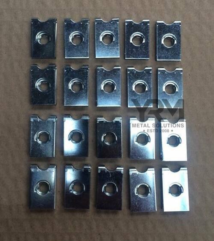 YRM1047 - Pack of 20 Stainless Steel Captive U Speed Clips - For Land Rover Series and Defender - By YRM Metal Image 1