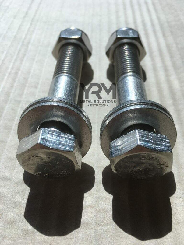 YRM1050 - Stainless Steel Panhard Rod Fixing Kit - For Land Rover Defender (2002-2016) and Discovery 2 - By YRM Metal Image 1