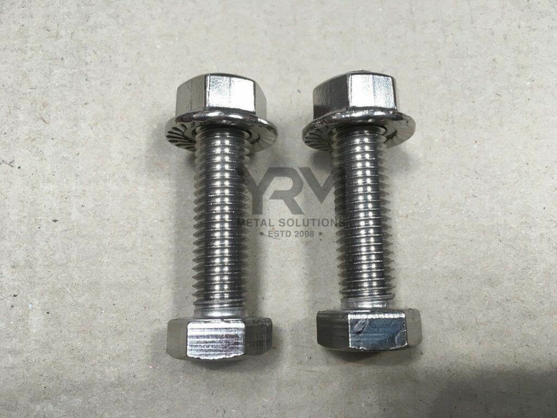 1097 - Stainless Steel Turning Circle Fixing Kit - For Land Rover Defender - By YRM Metal Image 1
