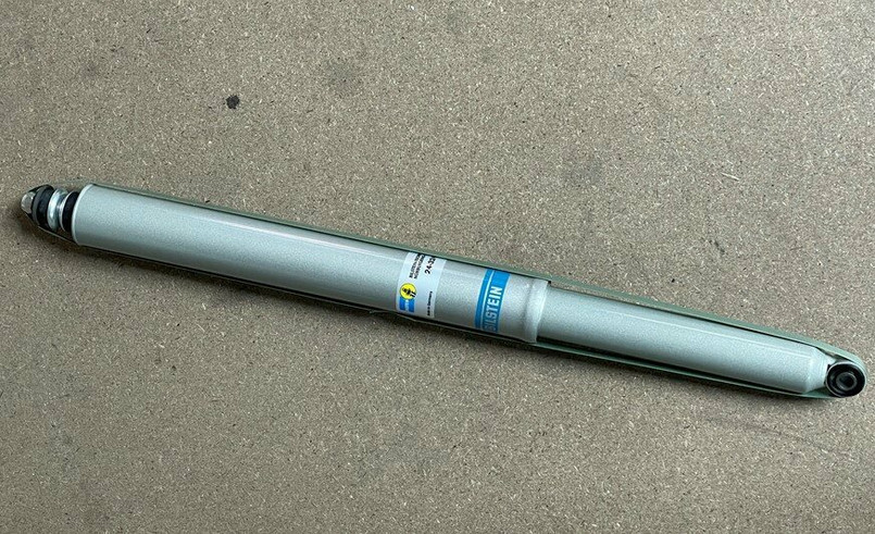 RTC4472B-SIL - Upgraded Steering Damper by Bilstein B6 'Off Road' in Silver - For Land Rover Defender Image 1